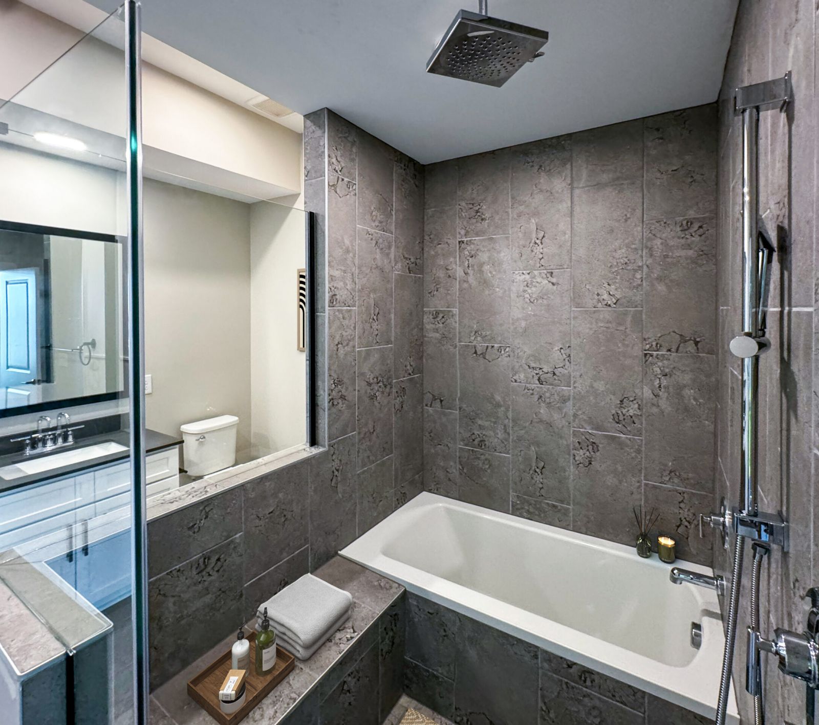 The Sloan at LoSo in Charlotte, NC apartment features with private garage